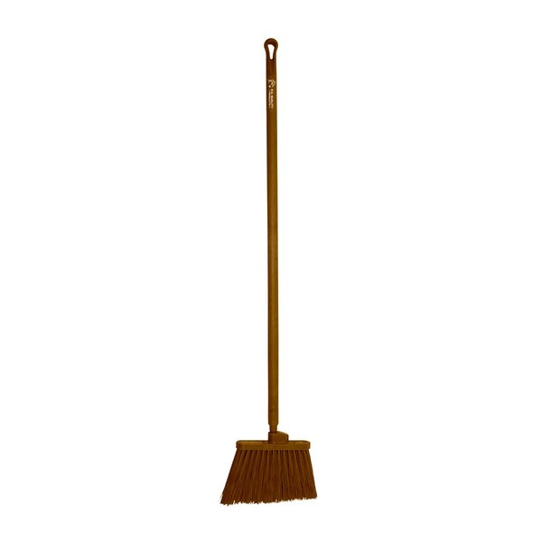 R. S. Quality Products Duo Sweep Flagged Angle Broom w/OnePiece Handle